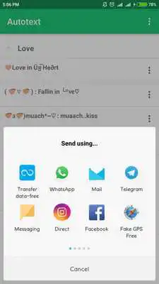 Play Autotext