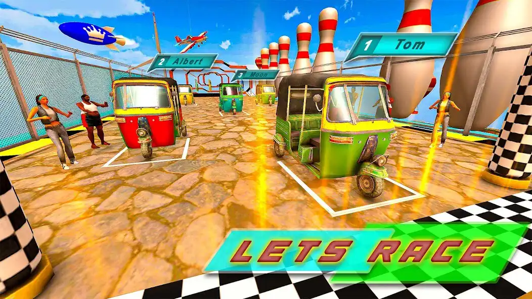 Play Auto Tuk Tuk Rickshaw Stunt as an online game Auto Tuk Tuk Rickshaw Stunt with UptoPlay