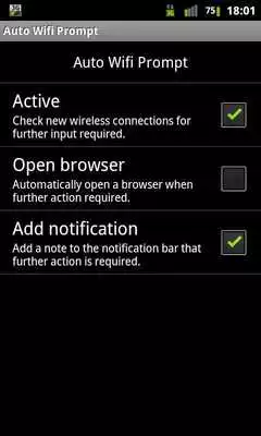 Play Auto Wifi Prompt