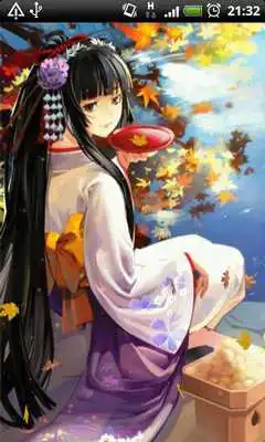 Play autumn anime scenery lwp