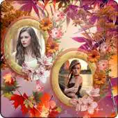 Free play online Autumn Dual Photo Frames APK