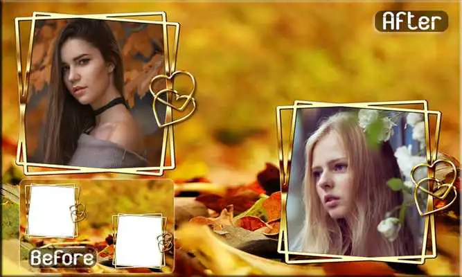 Play Autumn Dual Photo Frames