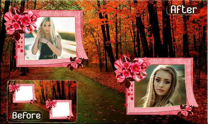 Play Autumn Dual Photo Frames