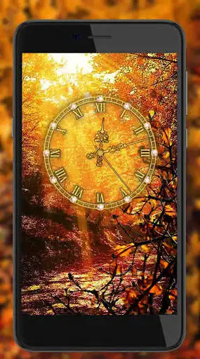 Play Autumn Fall Clock as an online game Autumn Fall Clock with UptoPlay