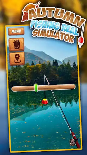 Play Autumn Fishing Real Simulator as an online game Autumn Fishing Real Simulator with UptoPlay