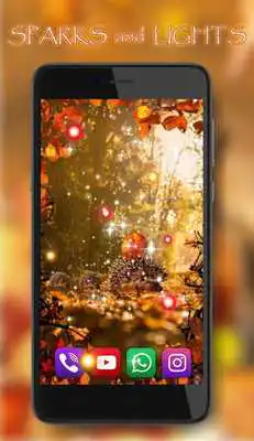 Play Autumn Hedgehogs live wallpaper