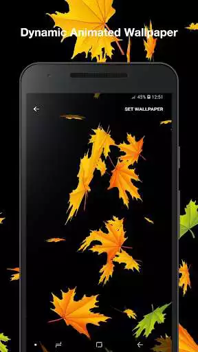 Play Autumn Leaves Live Wallpaper