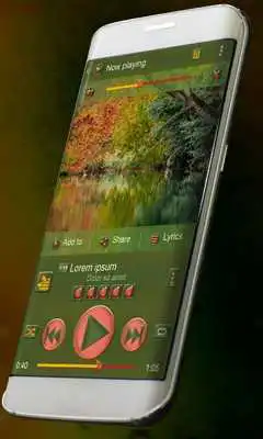 Play Autumn Music Player Skin