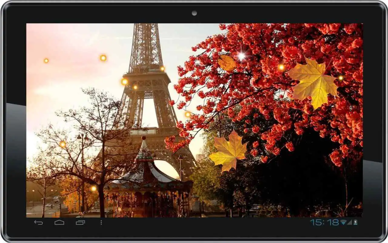 Play Autumn Paris live wallpaper