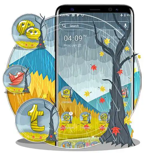 Play Autumn Rainy Theme Launcher APK Play Autumn Rainy Theme Launcher APK