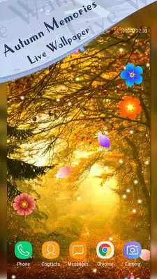 Play Autumn Ripple Live Wallpaper