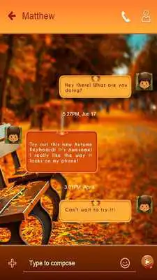 Play Autumn SMS
