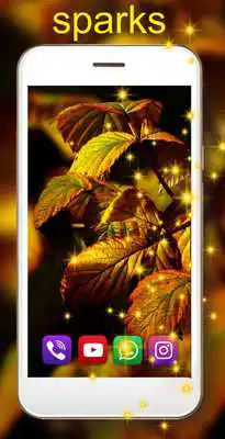 Play Autumn Sparks Live Wallpaper