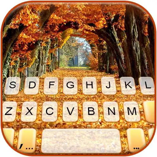 Play Autumn Trees Keyboard Background APK Play Autumn Trees Keyboard Background APK