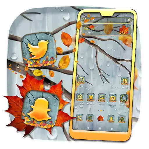 Play Autumn Water Drop Theme APK Play Autumn Water Drop Theme APK