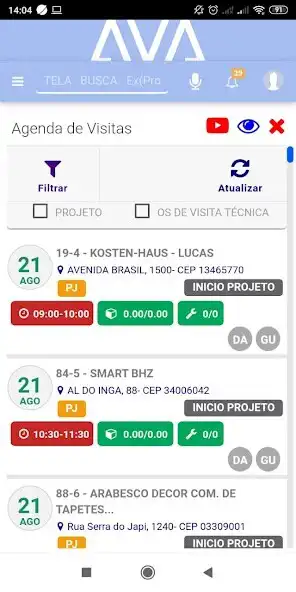Play AVA - Controle de Projeto as an online game AVA - Controle de Projeto with UptoPlay