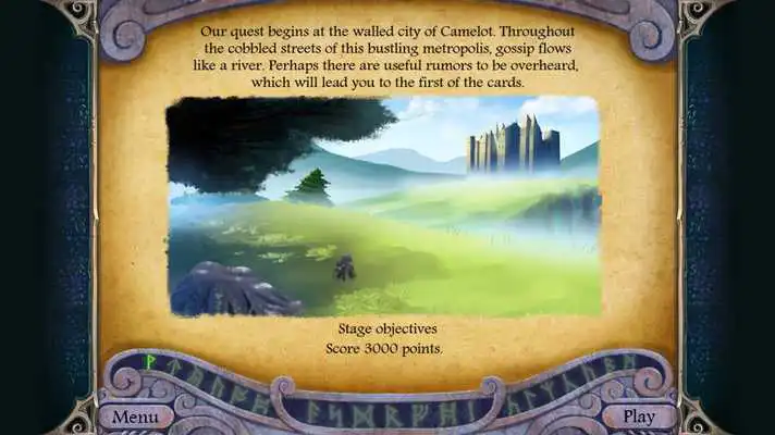 Play Avalon Legends Solitaire