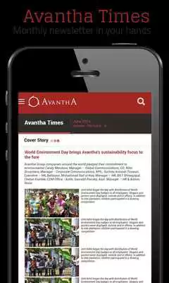 Play Avantha Corporate App