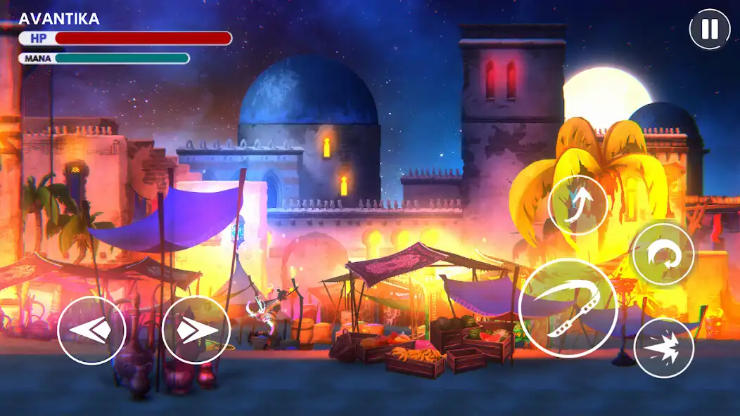 Play Avantika: 2D RPG Platformer as an online game Avantika: 2D RPG Platformer with UptoPlay