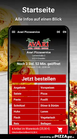 Play Avari Pizzaservice Dresden as an online game Avari Pizzaservice Dresden with UptoPlay