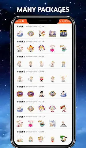 Play Avatar Stickers WAStickerApps as an online game Avatar Stickers WAStickerApps with UptoPlay