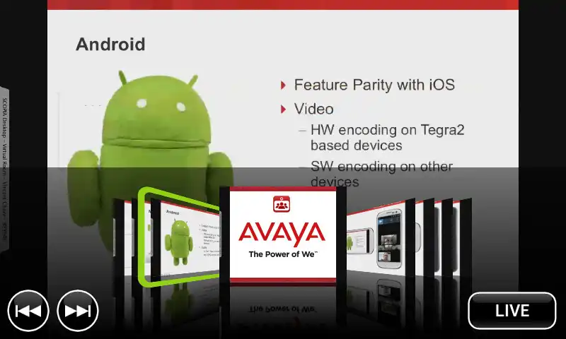 Play Avaya Scopia Mobile as an online game Avaya Scopia Mobile with UptoPlay