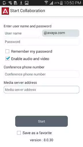 Play Avaya Web Collaboration 8.0