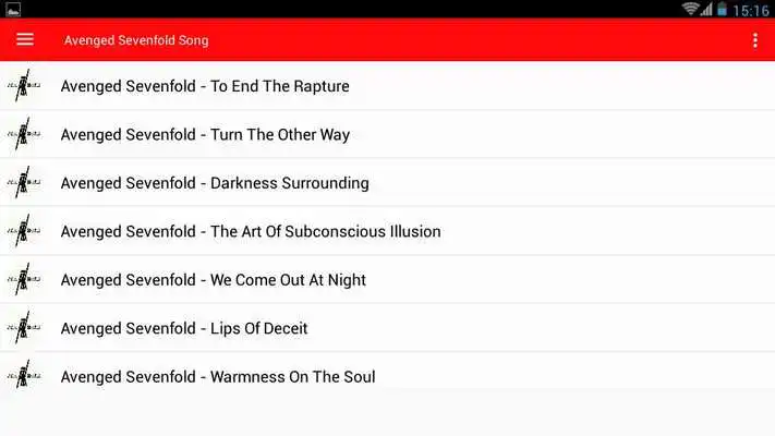 Play Avenged Sevenfold Mp3 Lyrics
