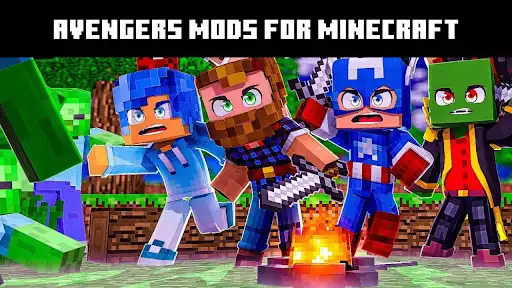 Play Avengers mods for minecraft as an online game Avengers mods for minecraft with UptoPlay
