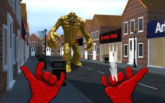 Play Avenger Spider Battle Alien