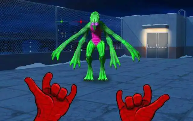 Play Avenger Spider Battle Alien