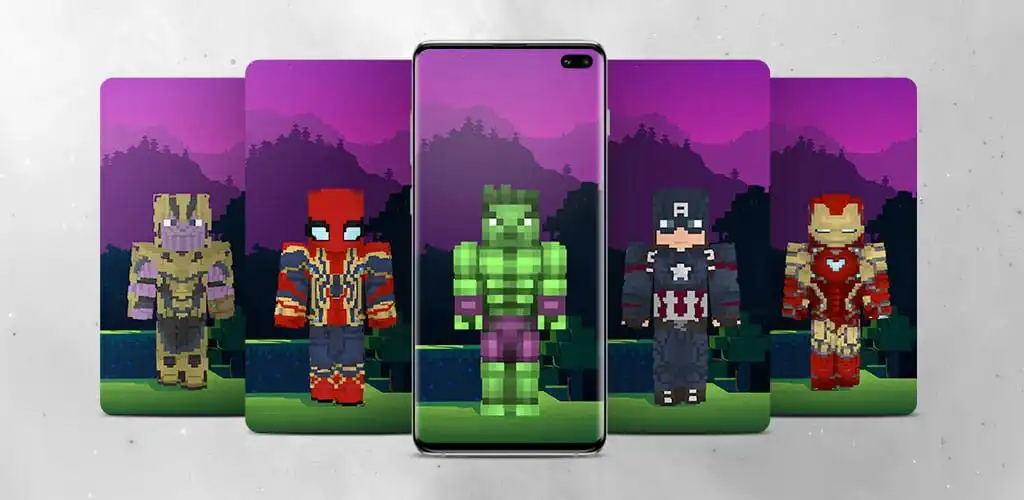 Play Avengers Skin for Minecraft and enjoy Avengers Skin for Minecraft with UptoPlay Play Avengers Skin for Minecraft and enjoy Avengers Skin for Minecraft with UptoPlay