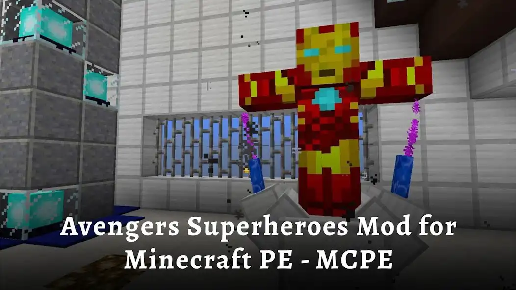 Play Avengers Superheroes Mod for Minecraft PE - MCPE  and enjoy Avengers Superheroes Mod for Minecraft PE - MCPE with UptoPlay