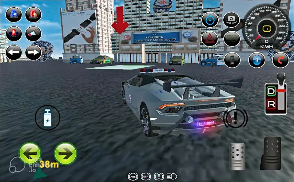Play Aventador : Police Games 2023 as an online game Aventador : Police Games 2023 with UptoPlay