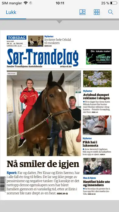 Play Avisa Sør-Trøndelag eAvis as an online game Avisa Sør-Trøndelag eAvis with UptoPlay