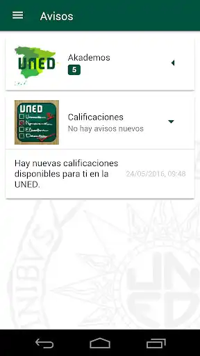 Play Avisos de la UNED as an online game Avisos de la UNED with UptoPlay