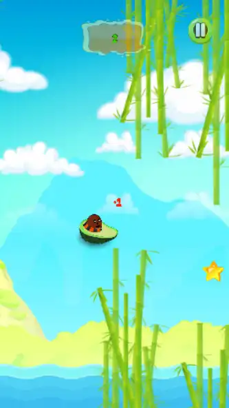 Play Avocado Drifter as an online game Avocado Drifter with UptoPlay