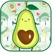 Free play online Avocado Fruit Keyboard Theme APK