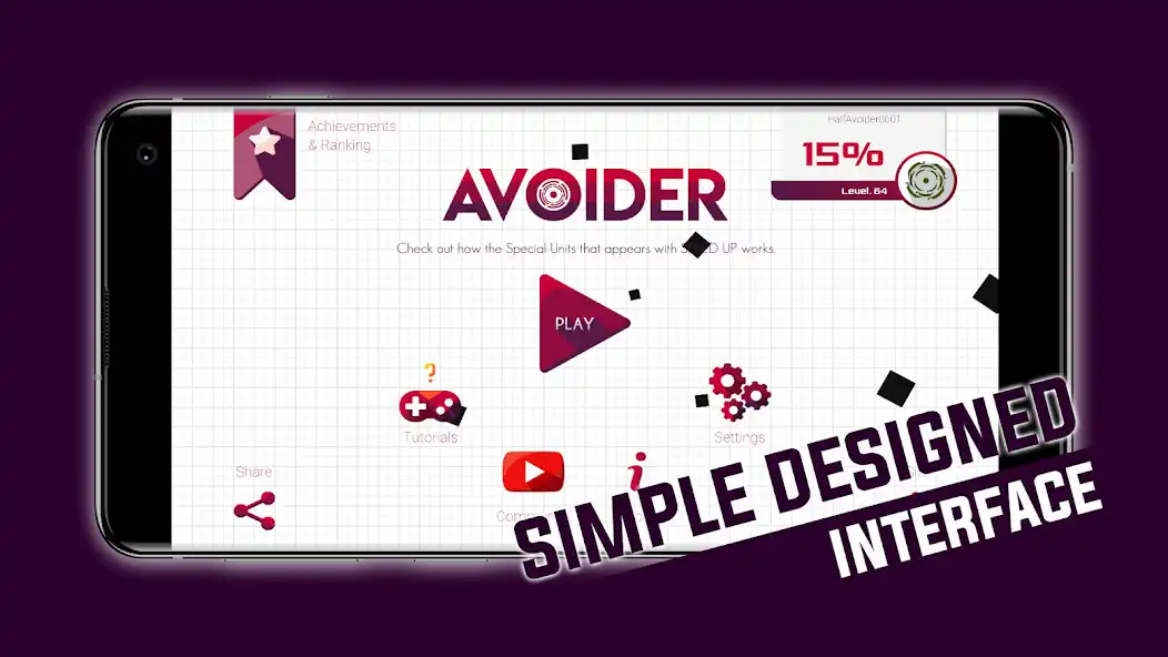 Play AVOIDER (Mobile Mouse Action Game.) as an online game AVOIDER (Mobile Mouse Action Game.) with UptoPlay