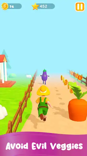 Play Avoid Veggies : Endless Runner  and enjoy Avoid Veggies : Endless Runner with UptoPlay
