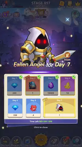 Play Awaken Demons : Idle Merge RPG  and enjoy Awaken Demons : Idle Merge RPG with UptoPlay