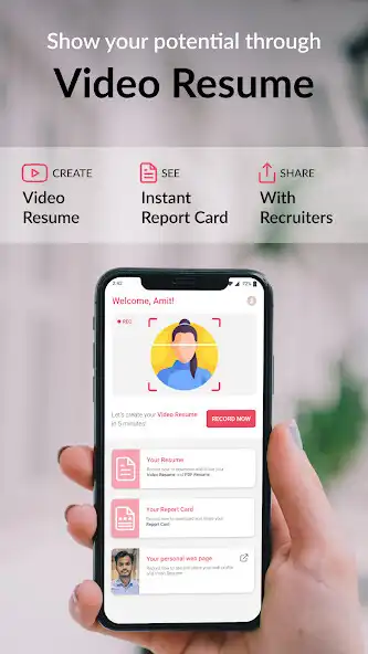 Play Awaz: Video Resume Maker  and enjoy Awaz: Video Resume Maker with UptoPlay