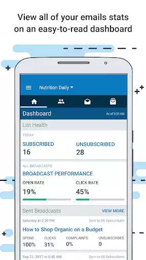 Play AWeber Email Stats on the Go Play AWeber Email Stats on the Go