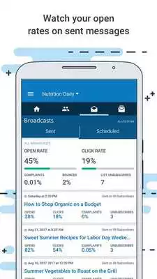 Play AWeber Email Stats on the Go Play AWeber Email Stats on the Go