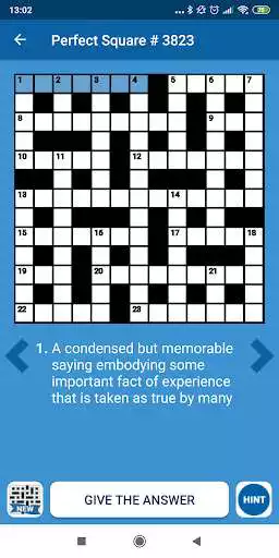 Play Awesome crosswords as an online game Awesome crosswords with UptoPlay