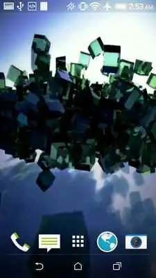 Play Awesome Cube 3D Wallpaper Pro