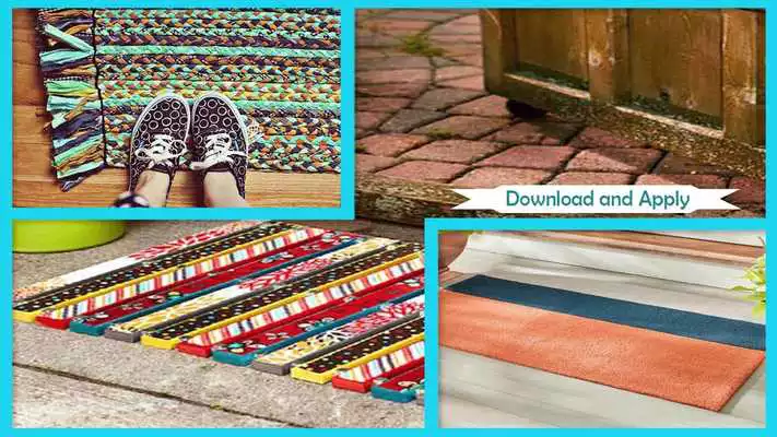 Play Awesome DIY Colorful Doormats