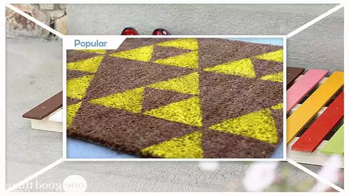 Play Awesome DIY Colorful Doormats