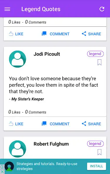 Play Awesome Quote  and enjoy Awesome Quote with UptoPlay