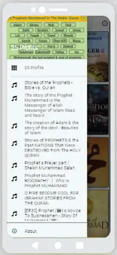 Play Awesome Story Of 25 Prophets as an online game Awesome Story Of 25 Prophets with UptoPlay